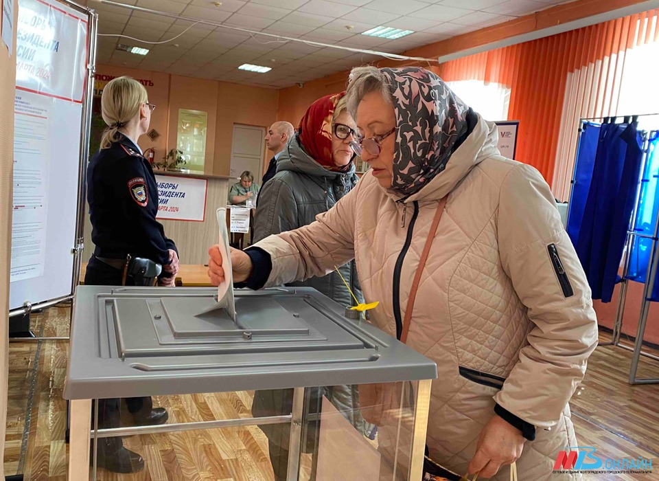 Более 62% волгоградцев проголосовали 16 марта
